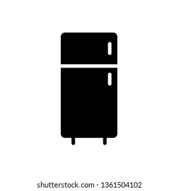 Refrigerator icon vector