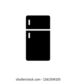 Refrigerator icon vector