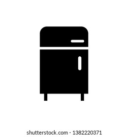 Refrigerator icon vector design template