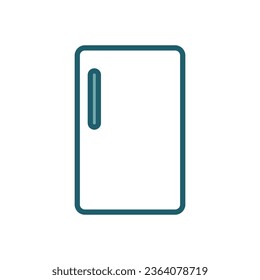 refrigerator icon vector design template simple and clean