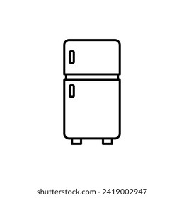 Refrigerator icon vector design templates simple and modern