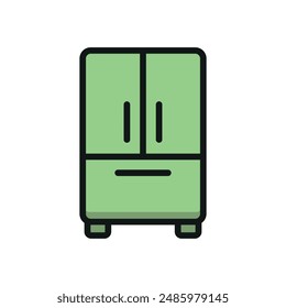 Refrigerator icon vector design templates simple and modern