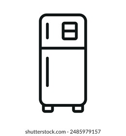 Icono del refrigerador Plantillas de diseño de Vector simples y modernas