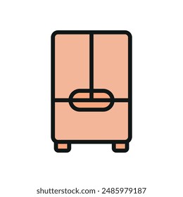 Refrigerator icon vector design templates simple and modern