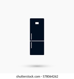 refrigerator icon vector , flat design best vector icon