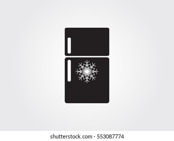 refrigerator, icon, vector illustration eps10