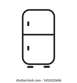 refrigerator icon vector illustration template