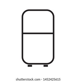 refrigerator icon vector illustration template