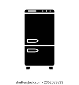 Refrigerator icon vector on trendy design