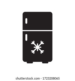 Refrigerator Icon Vector Symbol Template