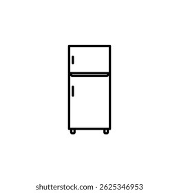 modelo de símbolo de vetor de ícone de refrigerador,