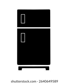 refrigerator icon vector with trendy design