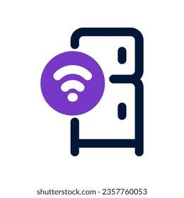 refrigerator icon. vector icon for your website, mobile, presentation, and logo design.