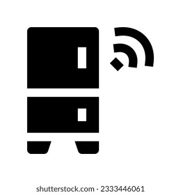 refrigerator icon for your website, mobile, presentation, and logo design.