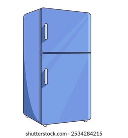 Frigorífico Ilustração, Refrigerador, Congelado, Aparelho doméstico