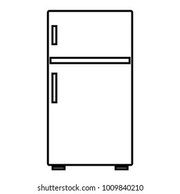 refrigerator line icon