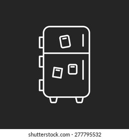 Refrigerator line icon