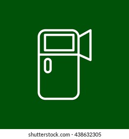refrigerator line icon