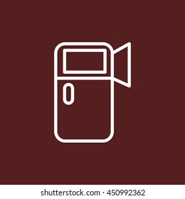 refrigerator line icon