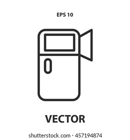refrigerator line icon