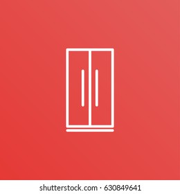 refrigerator line icon