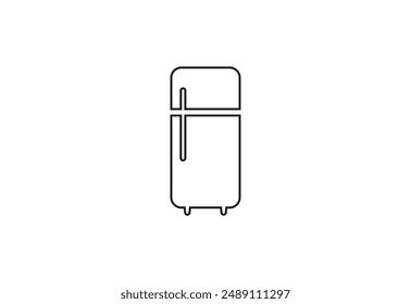 Diseño de logotipo de refrigerador, Plantilla de diseño de Vector