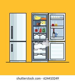 Refrigerator. Outdoor refrigerator