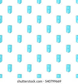 Refrigerator pattern. Cartoon illustration of refrigerator vector pattern for web