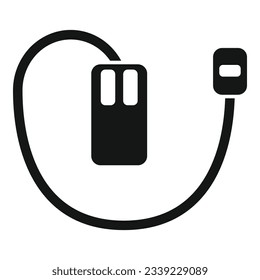 Icono de reparación de refrigerador simple vector. Equipo de servicio. Trabajo en el hogar