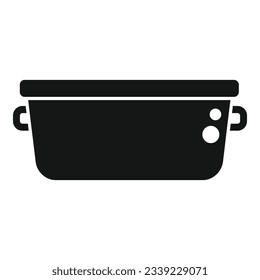 Refrigerator repair toolbox icon simple vector. Service equipment. Home fridge
