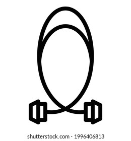 Refrigerator tool icon. Outline Refrigerator tool vector icon for web design isolated on white background
