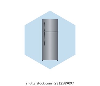 Refrigerator vector, fridge freezer vector, display fridge , cartoon fridge, freezer icon, fridge or refrigerator, vector file, two door fingers vector.