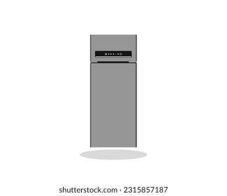 Refrigerator vector, fridge freezer vector, display fridge , cartoon fridge, freezer icon, fridge or refrigerator, vector file, two door fingers vector.