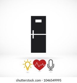 Refrigerator Vector icon