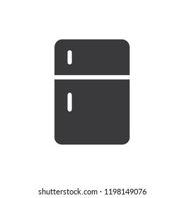 Refrigerator vector icon