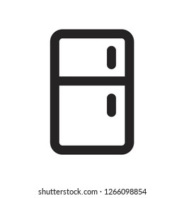Refrigerator vector icon