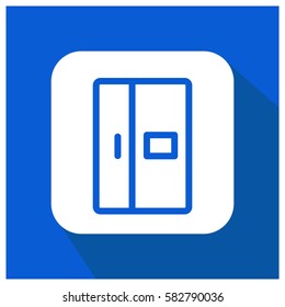 Refrigerator vector icon