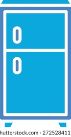 Icono del Vector del refrigerador. Se puede utilizar para aplicaciones de impresión, móviles y de Web.