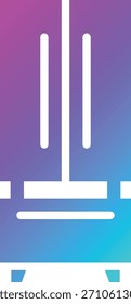 Ilustración de diseño de icono de Vector de refrigerador