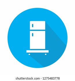  Refrigerator vector icon illustration