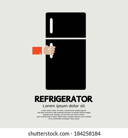 Refrigerator Vector Illustration