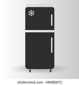 refrigerator vector illustration