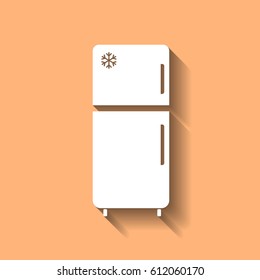 refrigerator vector illustration