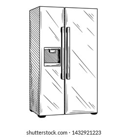 How to Draw a Fridge Real Easy  Step by Step Instructions  YouTube