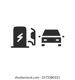 Refueling Car icon web design in vector