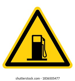 Signo de símbolo de punto de realimentación, Ilustración de vectores, aislamiento en la etiqueta de fondo blanco .EPS10