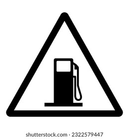 Signo de símbolo de punto de realimentación, Ilustración de vectores, aislamiento en la etiqueta de fondo blanco .EPS10