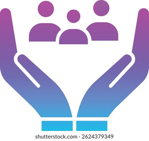 Icono de Vector de refugiados. Se puede utilizar para aplicaciones de impresión, móviles y de Web.
