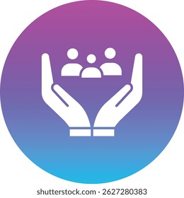 Icono de Vector de refugiados. Se puede utilizar para aplicaciones de impresión, móviles y de Web.