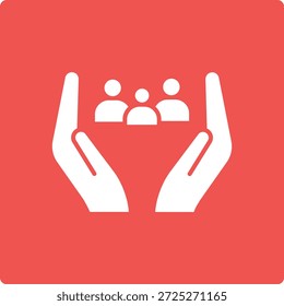 Icono de Vector de refugiados. Se puede utilizar para aplicaciones de impresión, móviles y de Web.